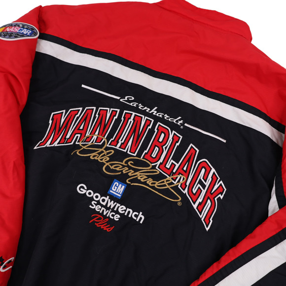 Vintage Chase Authentics Dale Earnhardt Man in Black Embroidered Jacket - Picture 10 of 10